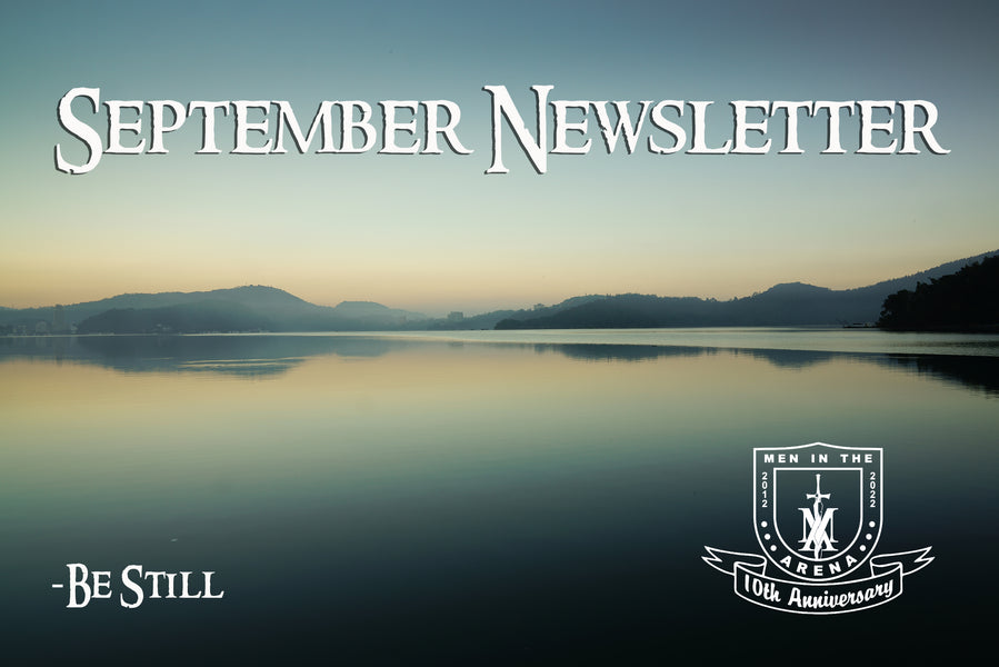 September Newsletter - Be Still