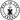 Small round black-and-white Men in the Arena logo sticker with the MITA sword monogram