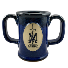 Load image into Gallery viewer, Mugs: Double-Handled Coffee Mug,  Men in the Arena
